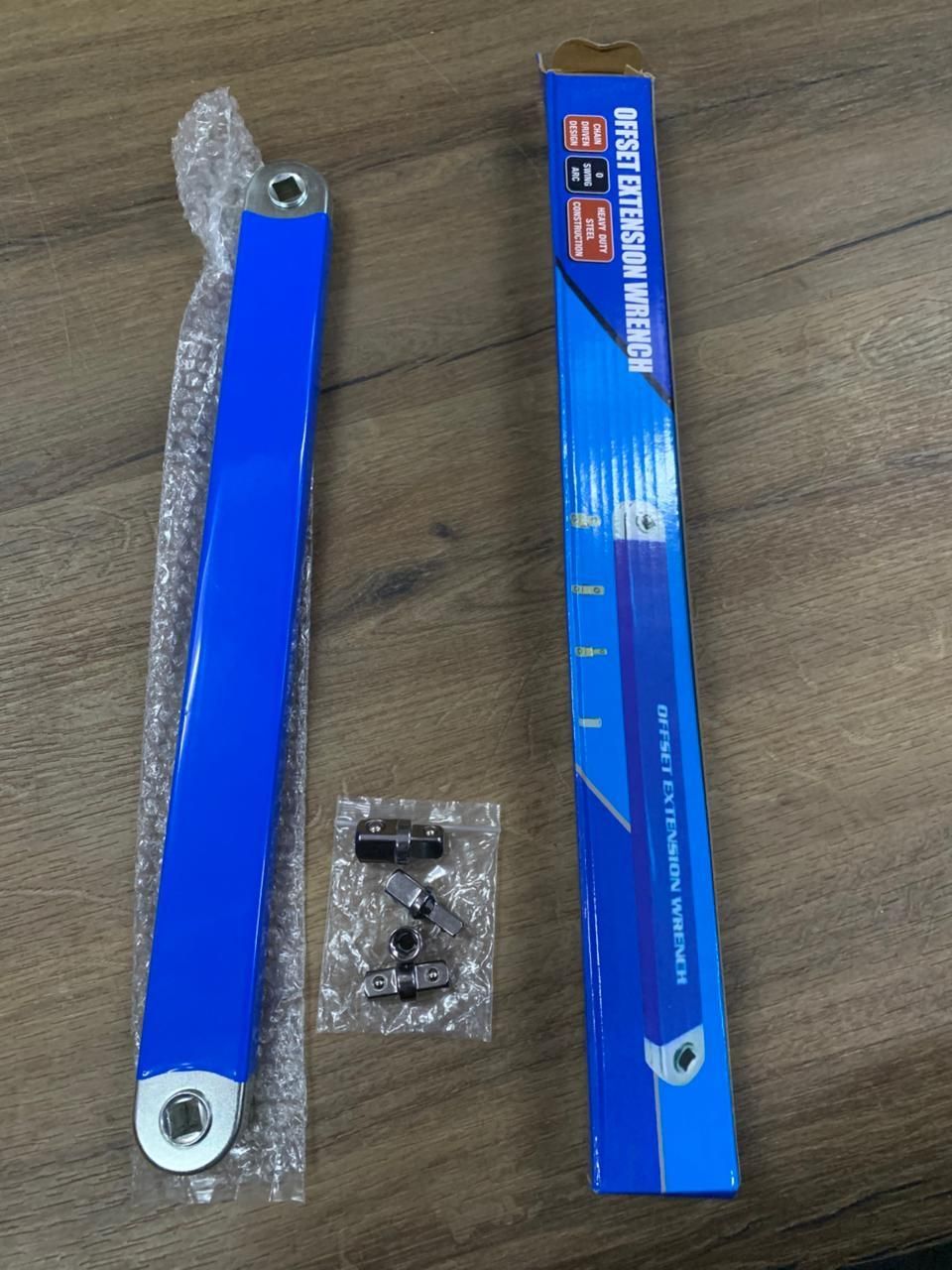 Premium Offset Extension Wrench | Adjustable Torque Handle for Automotive & DIY Repair