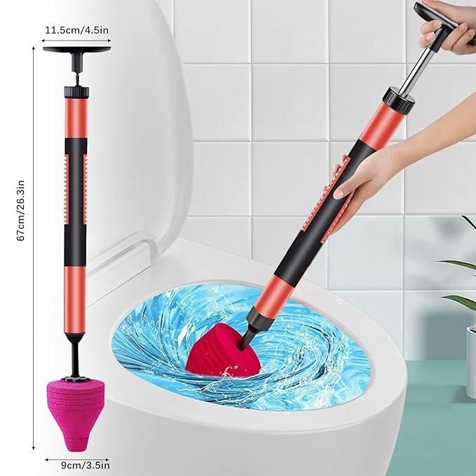 ⚡ High Pressure Toilet Unblocker for Quick Drain Cleaning ⚡free delivery & cash on delivery