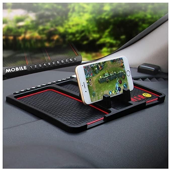 GPS Holder Anti-Slip Silicone Pad and Car Mobile Holders for Car Dashboard