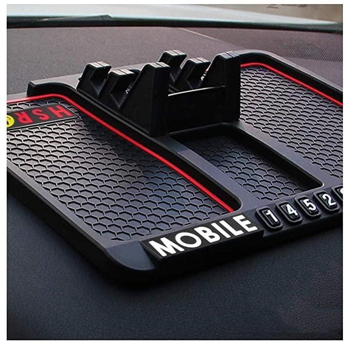 GPS Holder Anti-Slip Silicone Pad and Car Mobile Holders for Car Dashboard